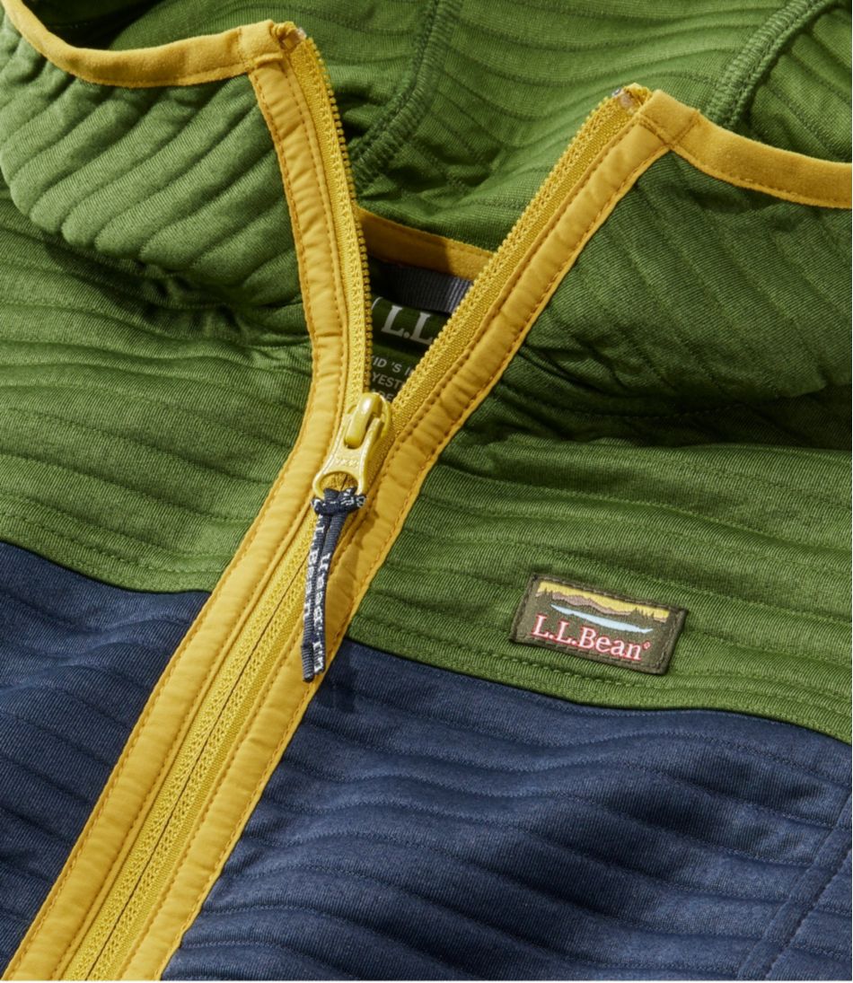 Kids' Airlight Full-Zip Hoodie, Colorblock - Image 5