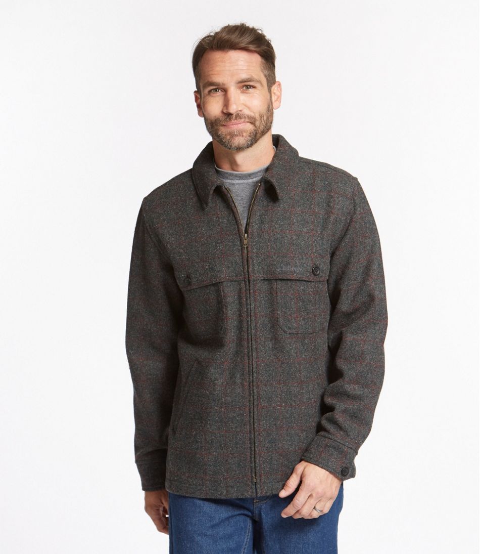 Men's Maine Guide Zip-Front Jac-Shirt, Plaid - Image 2