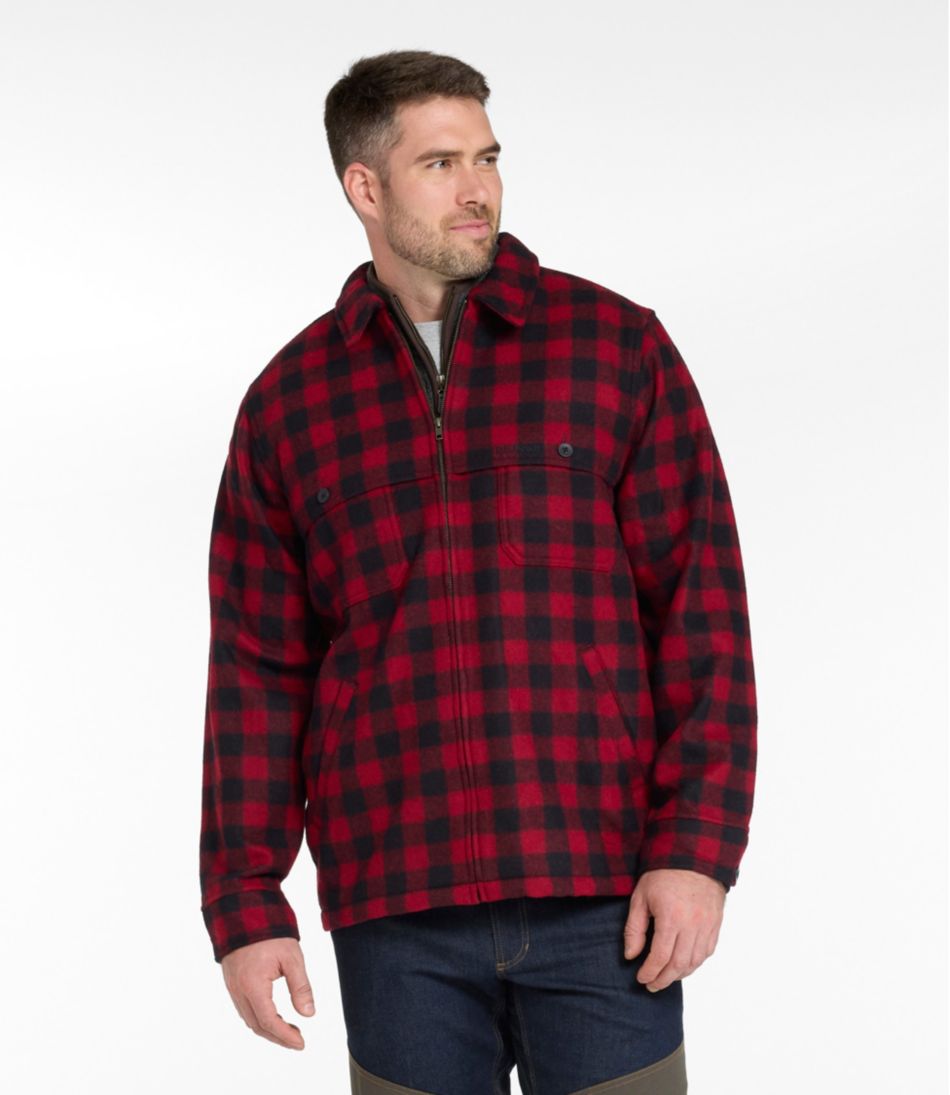 Men's Maine Guide Zip-Front Jac-Shirt, Plaid - Image 4
