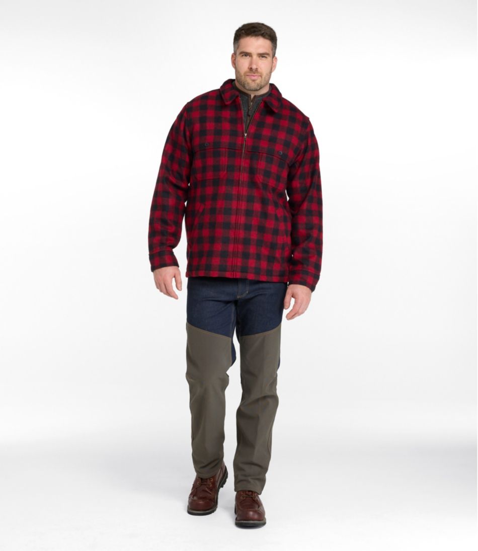 Men's Maine Guide Zip-Front Jac-Shirt, Plaid - Image 6