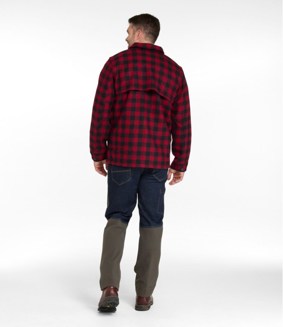 Men's Maine Guide Zip-Front Jac-Shirt, Plaid - Image 7