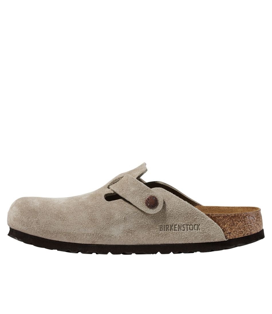 Women's Birkenstock Boston Clogs, Suede Soft Footbed - Image 2