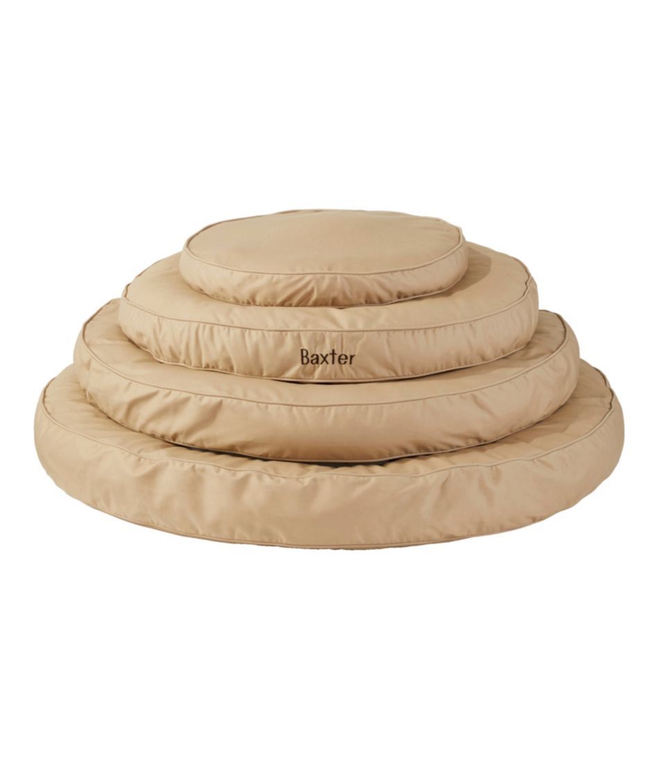 Premium Denim Dog Bed Replacement Cover, Round - Image 2