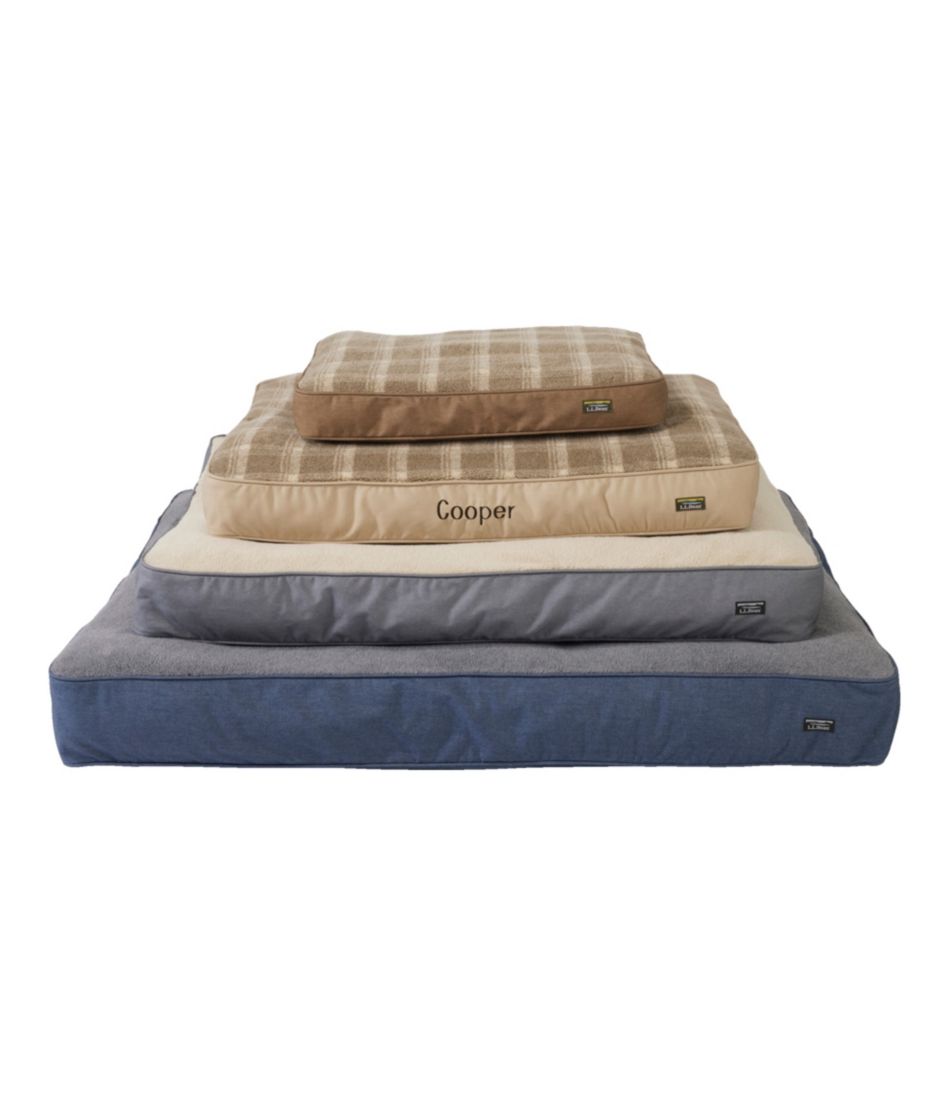 Premium Fleece Dog Bed Replacement Cover, Rectangular - Image 2