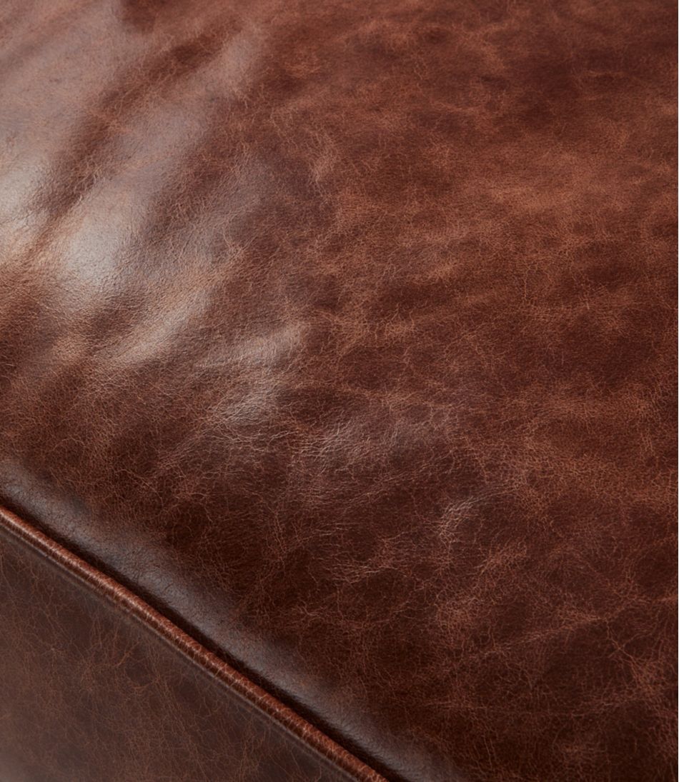 Bean's Leather Lodge Sofa - Image 4