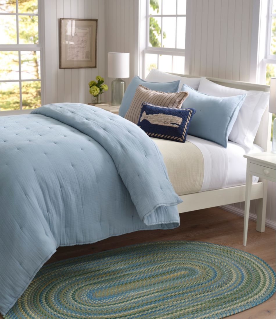 L.L.Bean Braided Wool Rug, Oval - Image 3
