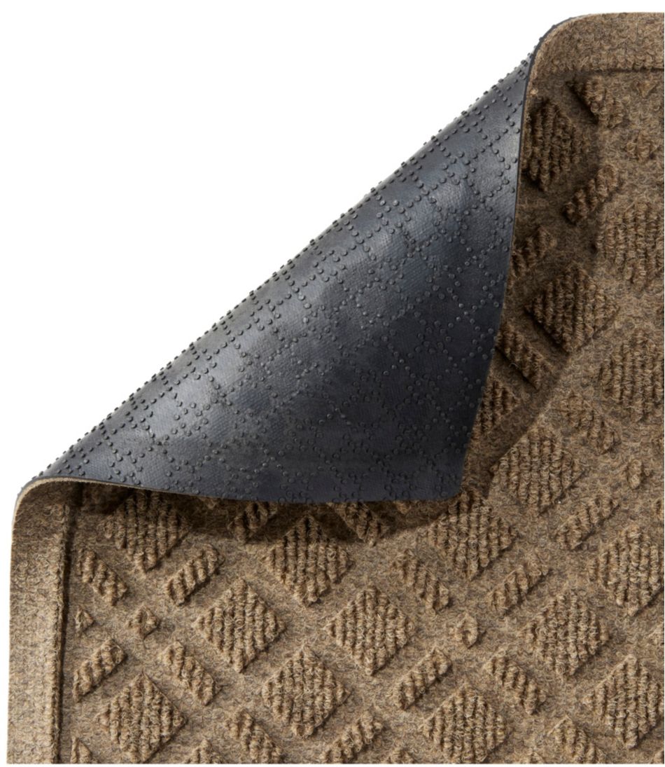 Heavyweight Recycled Waterhog Mat, Runner, Plaid - Image 2