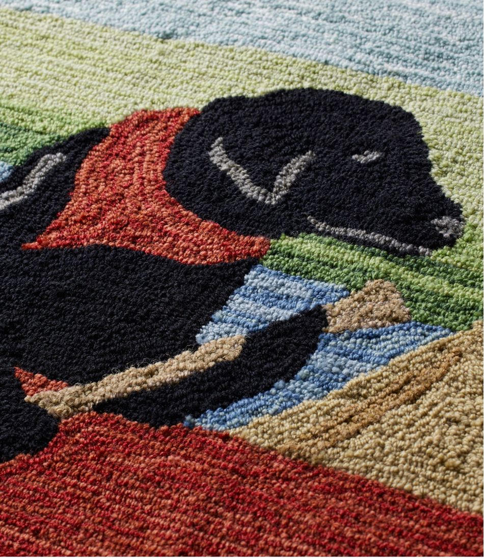 Indoor/Outdoor Vacationland Runner, Dog Canoe - Image 3