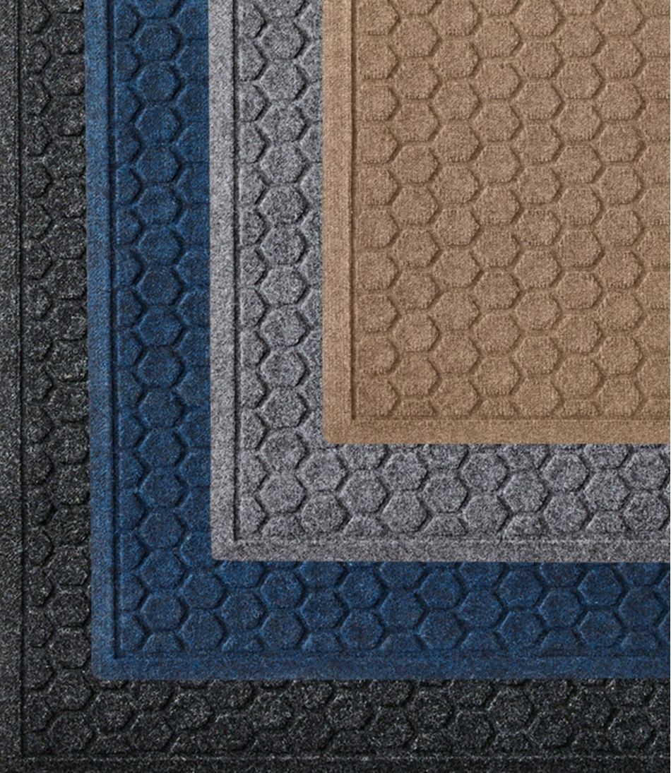 Washable Waterhog Mat, Stair Treads, Set of Four, Honeycomb - Image 4