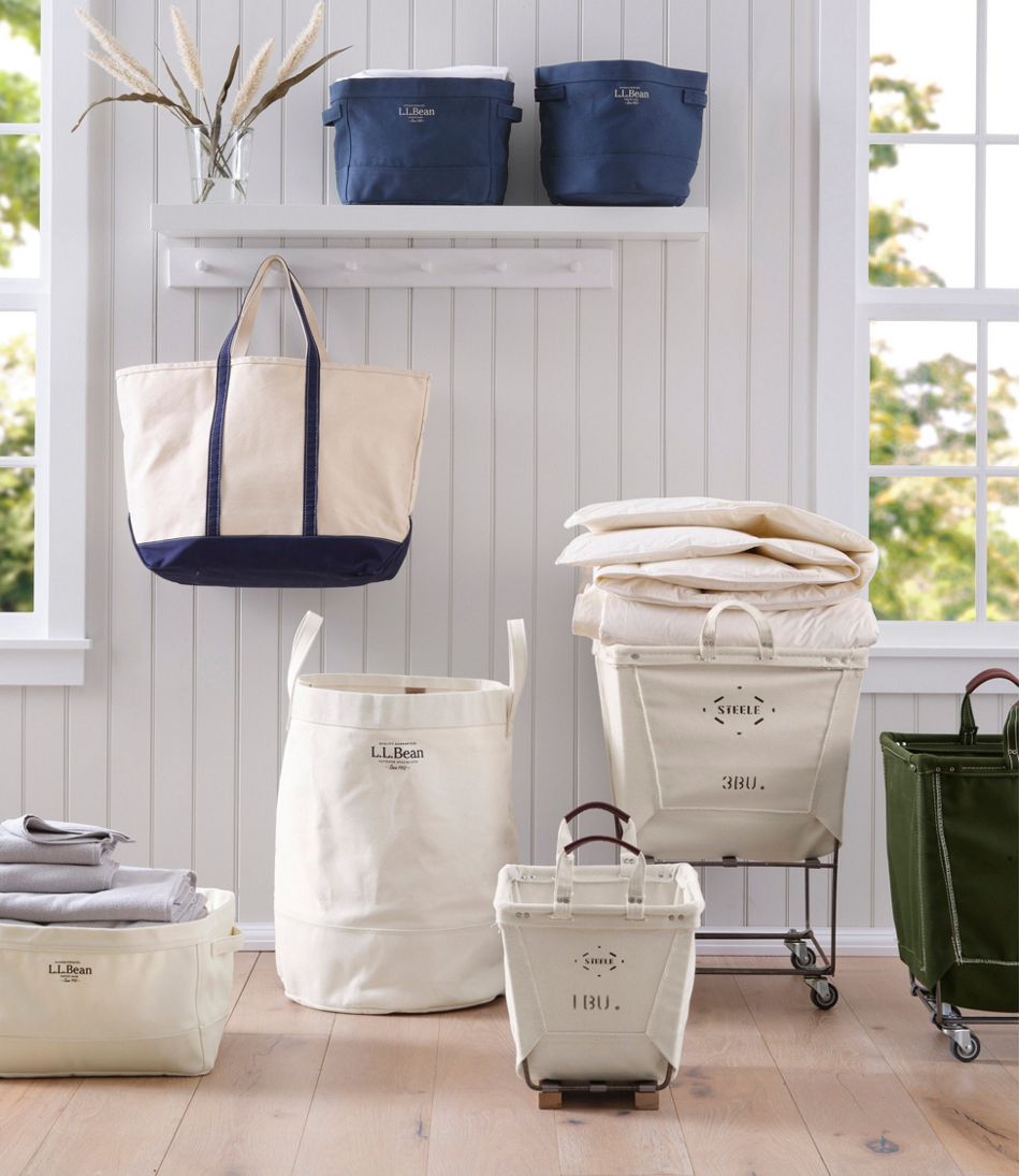 Canvas Laundry Storage Tote - Image 2