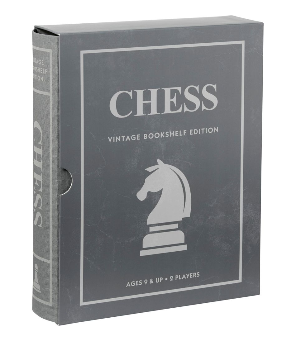 Chess Vintage Bookshelf Game - Image 2