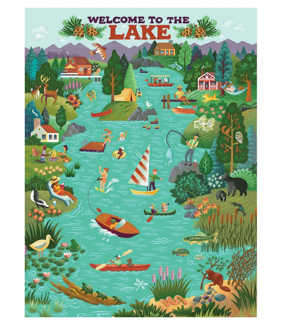 Lake Living Puzzle, 500 Pieces - Image 2