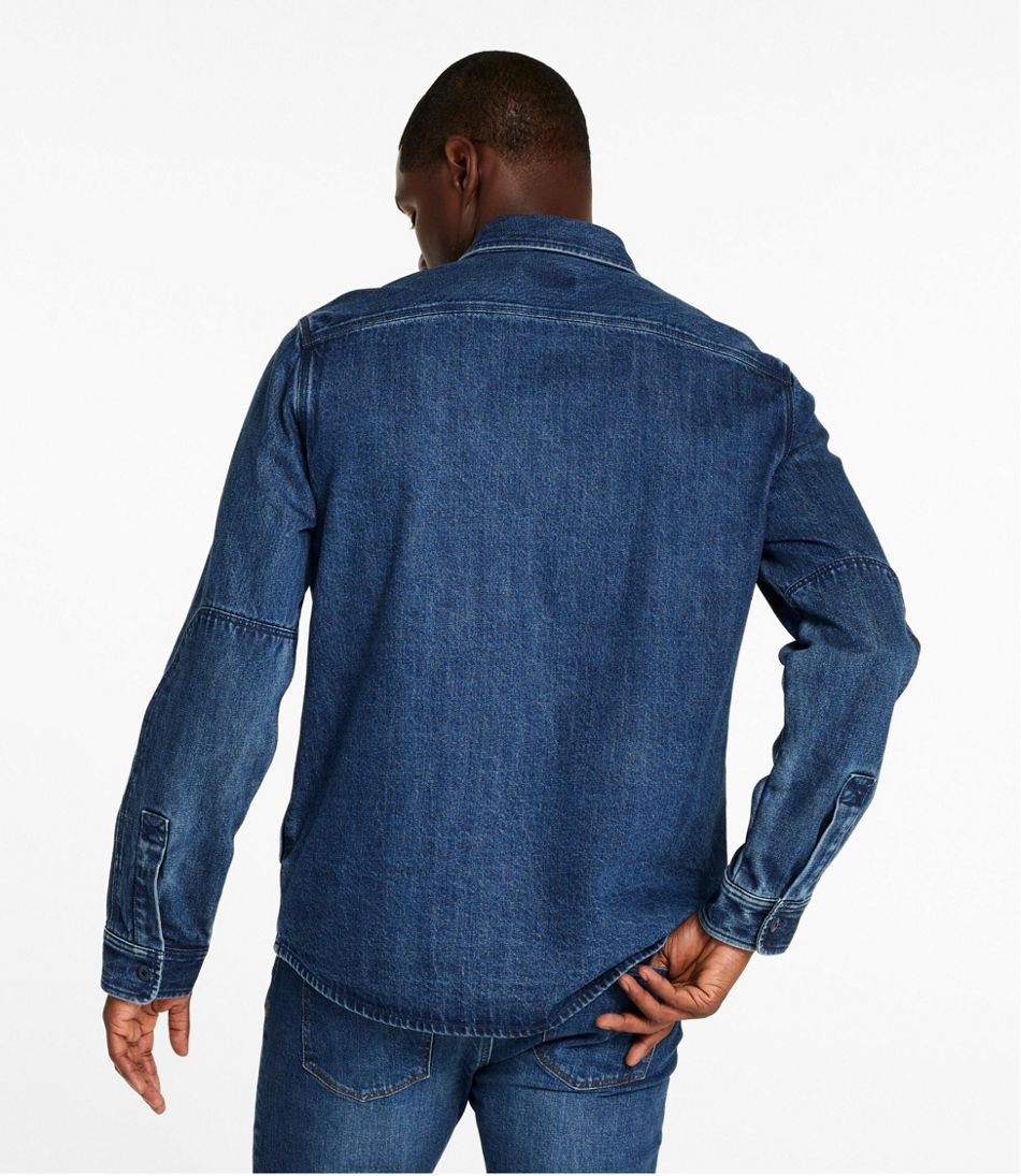 Men's Signature Denim Workshirt - Image 3