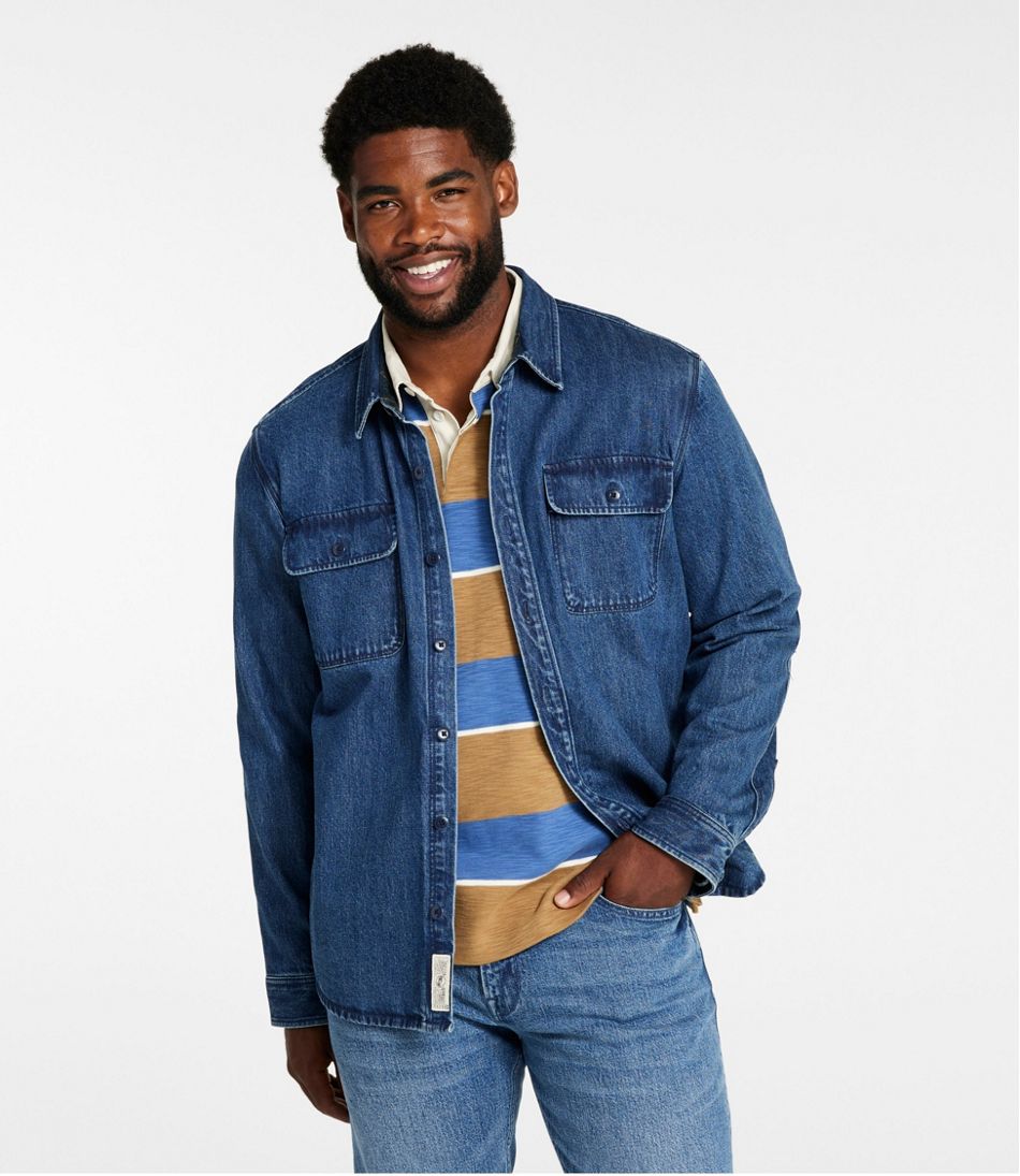 Men's Signature Denim Workshirt - Image 4