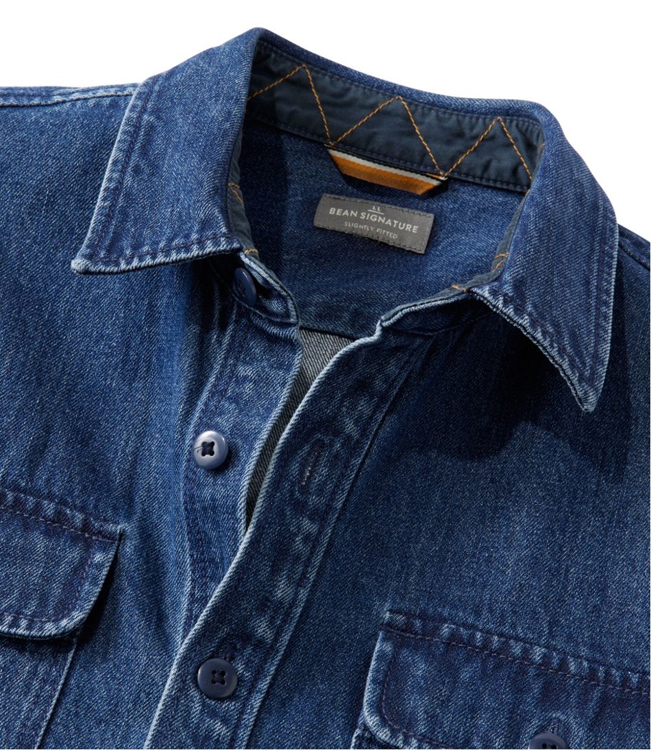 Men's Signature Denim Workshirt - Image 6