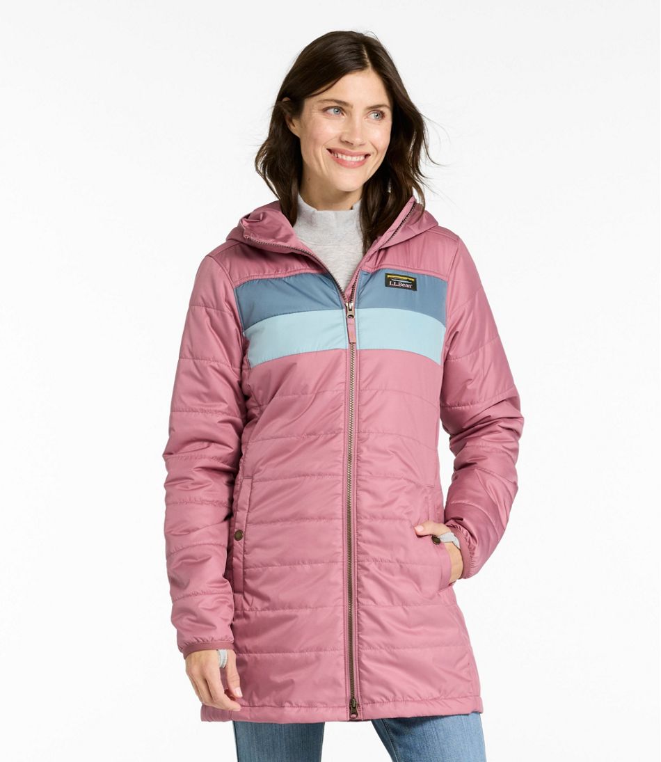 Women's Mountain Classic Puffer Coat, Colorblock - Image 2