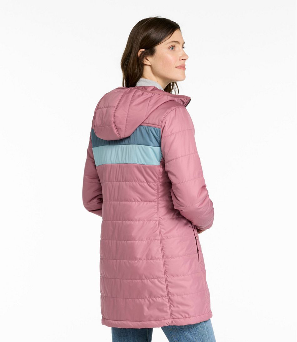 Women's Mountain Classic Puffer Coat, Colorblock - Image 3