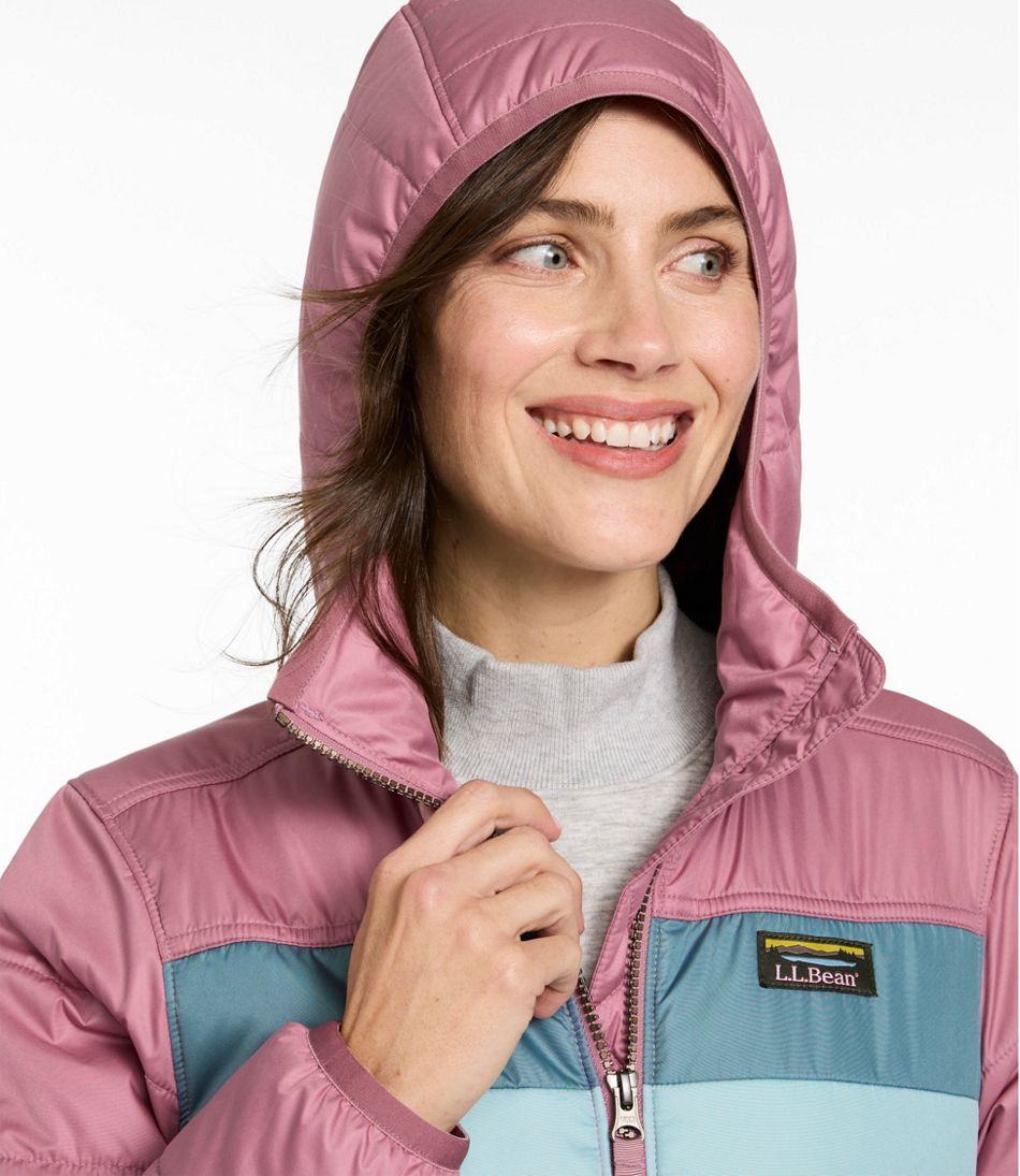 Women's Mountain Classic Puffer Coat, Colorblock - Image 6