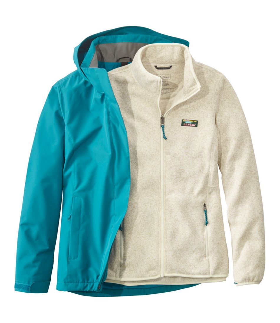 Women's L.L.Bean Sweater Fleece 3-in-1 Jacket - Image 7